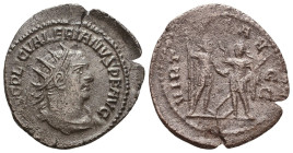 Valerian I. A.D. 253-260. AR antoninianus Reference: Condition: Very Fine

 Weight: 2,9 Diameter: 22,8