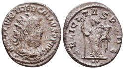 Trebonianus Gallus. A.D. 251-253. AR antoninianus Reference: Condition: Very Fine

 Weight: 3,7gr Diameter: 21,6mm