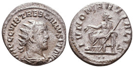 Trebonianus Gallus. A.D. 251-253. AR antoninianus Reference: Condition: Very Fine

 Weight: 3,8gr Diameter: 21mm