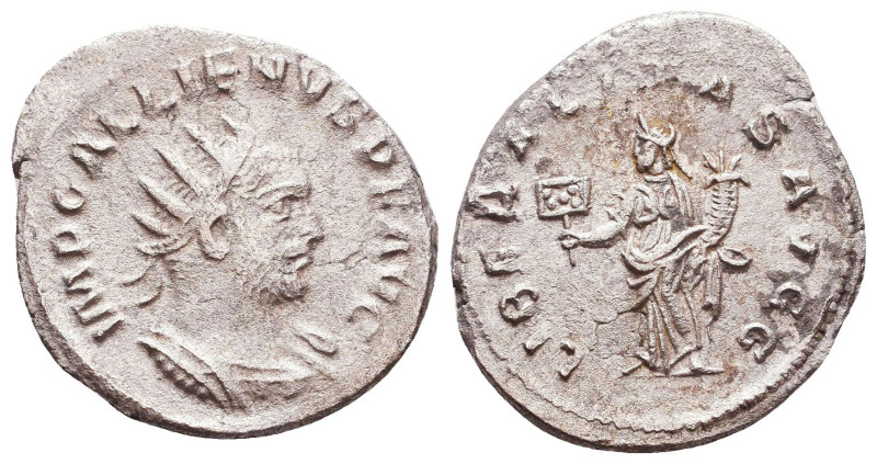 Gallienus. A.D. 253-268. AR antoninianus Reference: Condition: Very Fine

 Wei...
