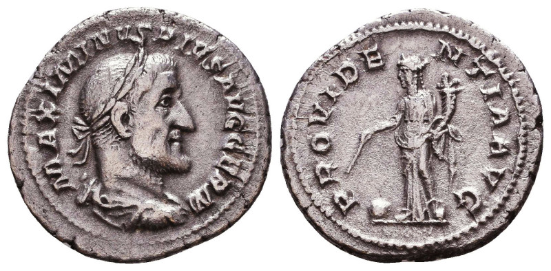 Maximinus I 'Thrax'. A.D. 235-238. AR denarius Reference: Condition: Very Fine
...