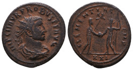 Probus. A.D. 276-282. AE antoninianus Reference: Condition: Very Fine

 Weight: 4gr Diameter: 21,9mm
