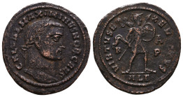 Maximinus . A.D. 309-313. AE follis Reference: Condition: Very Fine

 Weight: 5,7gr Diameter: 26mm