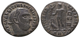 Licinius I. A.D. 308-324. AE follis Reference: Condition: Very Fine

 Weight: 2,7gr Diameter: 18,6mm
