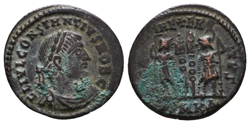 Constantius II. As Caesar, A.D. 324-337. AE follis Reference: Condition: Very Fi...