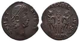 Constans. A.D. 337-350. AE Reference: Condition: Very Fine

 Weight: 1,4gr Diameter: 14,5mm