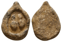 Lead Seals, 7th - 13th Centuries Reference: Condition: Very Fine

 Weight: 7gr Diameter: 18,2mm