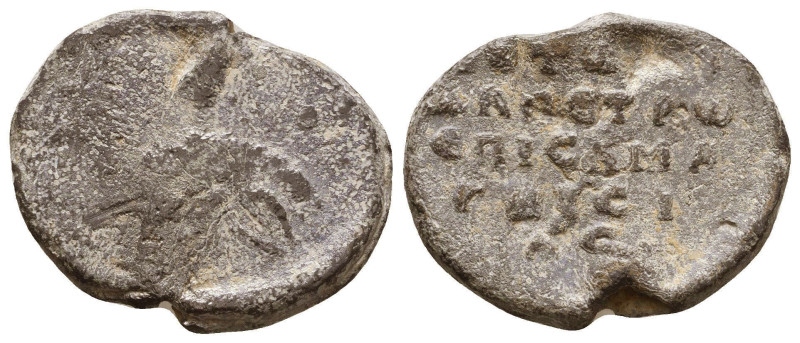 Lead Seals, 7th - 13th Centuries Reference: Condition: Very Fine

 Weight: 6,3...