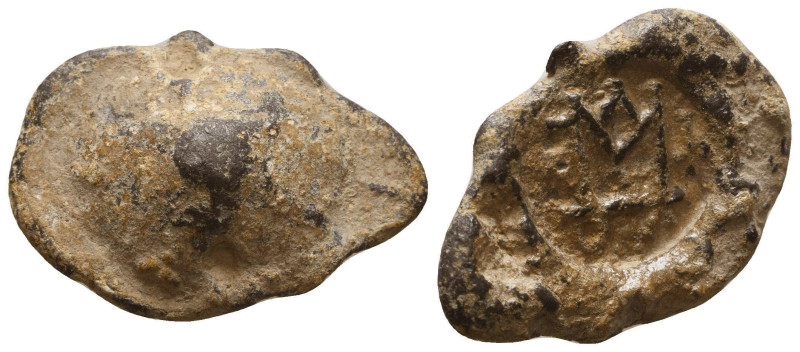 Lead Seals, 7th - 13th Centuries Reference: Condition: Very Fine

 Weight: 10,...
