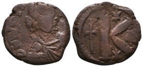 Byzantine Coins AE, 7th - 13th Centuries Reference: Condition: Very Fine

 Weight: 8gr Diameter: 24,8mm