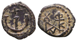 Byzantine Coins AE, 7th - 13th Centuries Reference: Condition: Very Fine

 Weight:1,6gr Diameter: 13,4mm