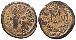 Byzantine Coins AE, 7th - 13th Centuries Reference: Condition: Very Fine

 Weight: 11,4gr Diameter: 31,5mm