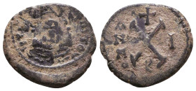 Byzantine Coins AE, 7th - 13th Centuries Reference: Condition: Very Fine

 Weight: 2,9gr Diameter: 17,6mm