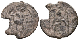Medieval Coins, Crusaders Ae. Reference: Condition: Very Fine

 Weight: 2,7gr Diameter: 22,3mm