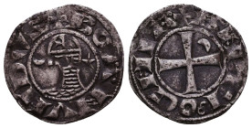 Medieval Coins, Crusaders AR. Reference: Condition: Very Fine

 Weight: 1,1gr Diameter: 17,5mm
