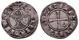 Medieval Coins, Crusaders AR. Reference: Condition: Very Fine

 Weight: 1gr Diameter: 17,6mm