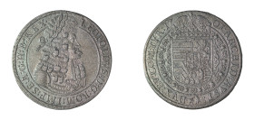 Holy Roman Empire, Leopold I, 1657-1705. Taler, 1701, Hall mint, 27.69g (KM1303.4; Dav. 3245).

Strong details, some hairlines and traces of corrosion...