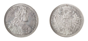 Holy Roman Empire, Charles VI, 1711-1740. Taler, 1728, Hall mint (KM1617; Dav. 1054).

Sharp details and high relief for type with few hairlines on ob...