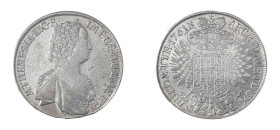 Holy Roman Empire, Maria Theresia, 1740-1780. Taler, 1761, Hall mint, 27.78g (KM1816; Dav. 1121).

A couple of insignificant marks on obverse field an...