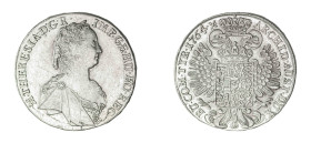 Holy Roman Empire, Maria Theresia, 1740-1780. Taler, 1764, Hall mint, 28.00g (KM 1816; Dav. 1121)

Excellent details with underlying lustre, some hair...