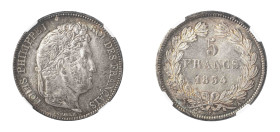 France, Louis Philippe I, 1830-1848. 5 Francs, 1834A, Paris mint (KM749.1).

Marvellous condition with iridescent patina on both sides, fully lustrous...