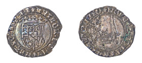 French States, Duchy of Lorraine, Antoine, 1508-1544. Demi Plaque (Gros), ND, Nancy mint, 1.62g (Rob-1409).

Sharp details, exquisite iridescent tonin...