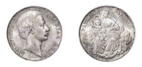 German States, Bavaria, Ludwig II, 1864-1886. Taler, 1871, Munich mint, Madonna variety (KM877).

Magnificent lustrous coin with sharp details and sil...