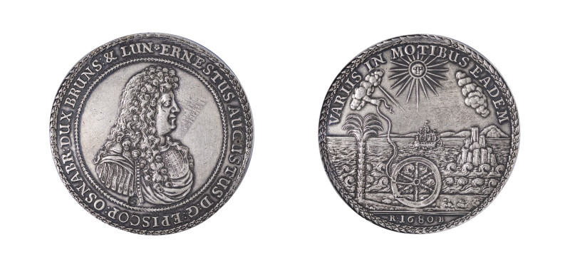 German States, Brunswick-Luneburg-Calenbrg, Ernst August, 1679-1698. 2 (Double) ...