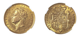 Great Britain, George IV, 1820-1830. AV Sovereign, 1826, London mint (KM696; S-3801; Fr. 377).

Attractive details and golden tone with much remaining...