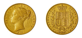 Great Britain, Victoria, 1837-1901. AV Sovereign, 1839, London mint, AGW : 0.23355 oz (KM736.1; S-3852; Fr. 387b).

All details visible and original f...
