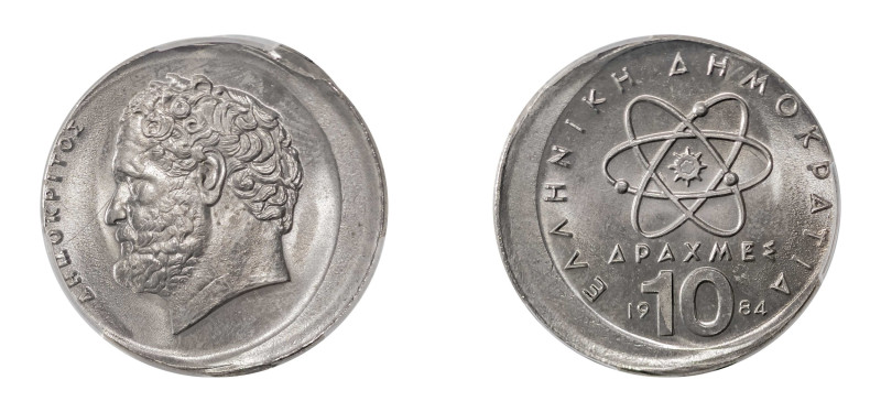 Greece, Third Republic, 1974-. 10 Drachmai, 1984, Athens mint (KM132).

Superb c...