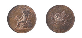 Ionian Islands, British Administration, 1809-1863. 2 Obols, 1819, (KM33).

Magnificent example with amazing details and a unique multicolored (brown-r...