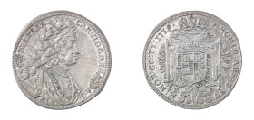 Hungary, Charles VI, 1711-1740. 1/2 Taler , 1718, KB, Kremnitz mint, 14g (KM287). 
Attractive details and toning, with much remaining lustre. A minor ...