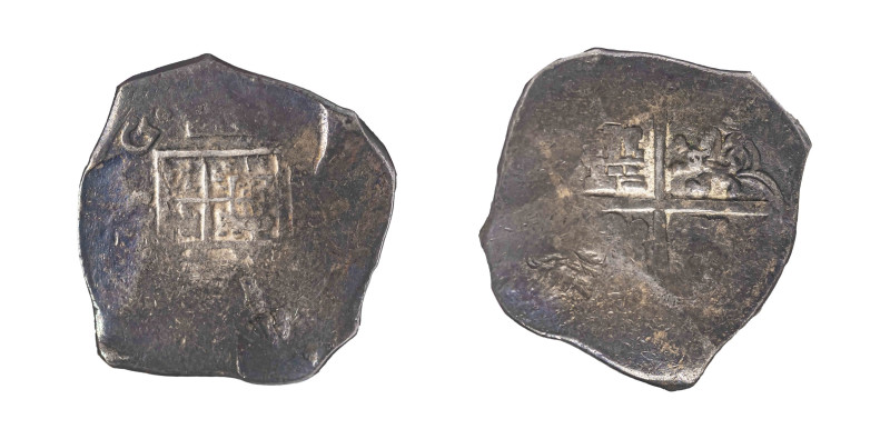 Spain, Philip IV, 1622-1665. Cob 8 Reales, ND, 12.02g (KM9).

Uniform wear on bo...