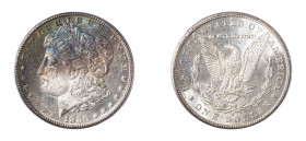 USA. Dollar, 1880 S, "Morgan Dollar", San Francisco mint (KM110).

Excellent details, full cartwheel lustre on reverse and blast-white colour.  Graded...