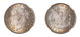USA. Dollar, 1897, "Morgan Dollar", Philadelphia mint (KM110).

Strong details with mesmerising light red-grey toning, extraordinary cartwheel lustre,...