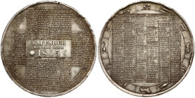 Calendar 1805 Medal