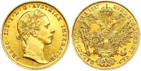 Austria Ducat 1857 A