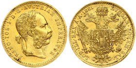 Austria Ducat 1881