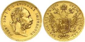 Austria Ducat 1883