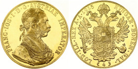 Austria 4 Ducats 1915 Restrike