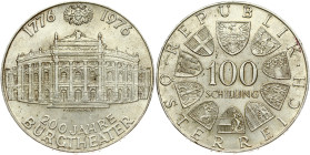 Austria 100 Schilling 1976 200th Anniversary of the Burgtheater