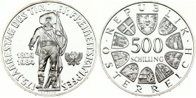 Austria 500 Schilling 1984 175th Anniversary - Tirolean Revolution