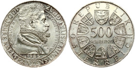 Austria 500 Schilling 1985 Graz University