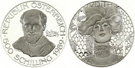 Austria 500 Schilling 1989 Gustav Klimt