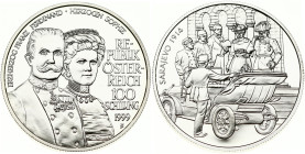 Austria 100 Schilling 1999 Franz Ferdinand + Sophie