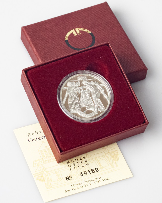Austria 10 Euro 2003 Schloss Hof Castle. Austria and its People Series - Schloss...