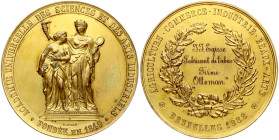 Belgium Award Medal Bruxelles 1888