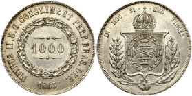 Brazil 1000 Reis 1863