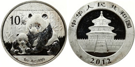 China 10 Yuan 2012 Panda